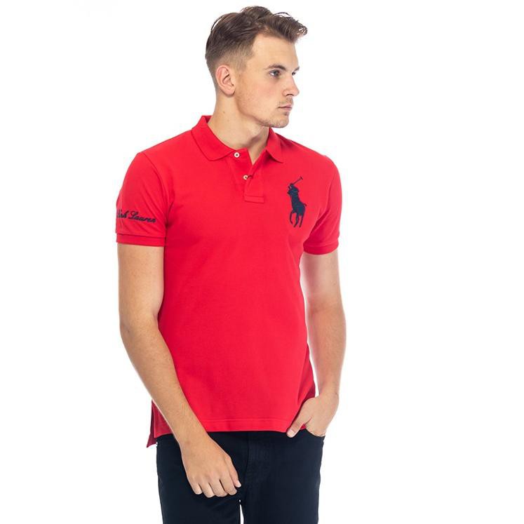 mens ralph lauren polo shirts red