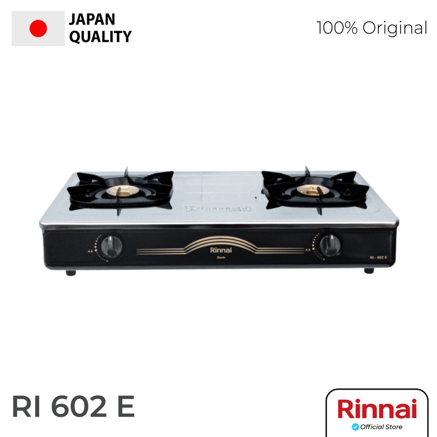 Kompor Gas Rinnai RI602E RI 602E Gas cooker 2 TUNGKU