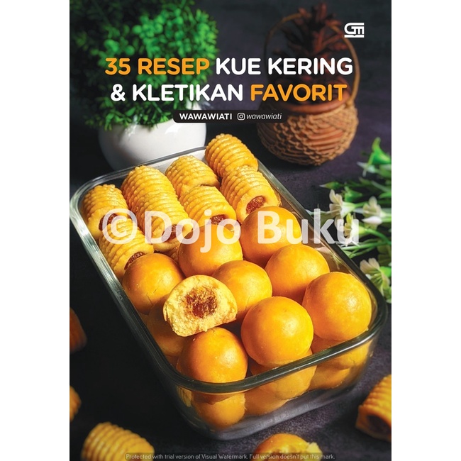 Buku 35 Resep Kue Kering &amp; Kletikan Favorit by WAWA WIATI