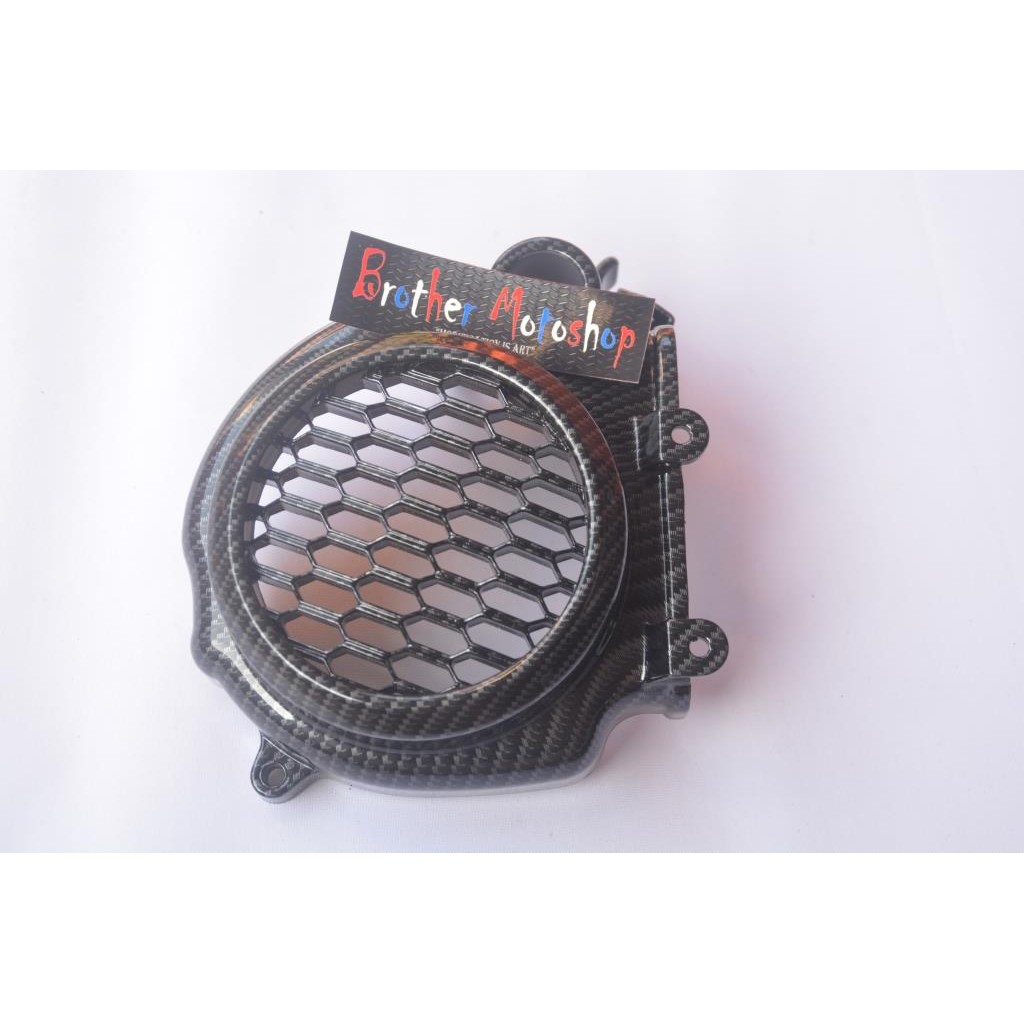 Cover Kipas Carbon Beat Esp 2020 - Beat Street 2020 - Honda Genio