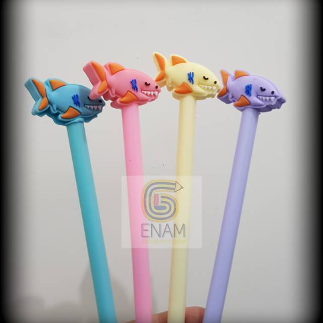 

Pen Gel Bentuk Ikan Hiu 2543 1Pcs
