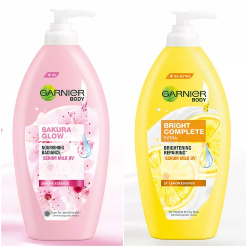 Garnier Body Lotion 400ml Sakura Glow | Bright Complete Serum Brightening 400 ml