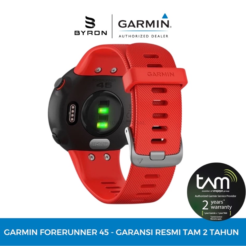 GARMIN Forerunner 45 Running Smartwatch Garmin Connect - Garansi Resmi TAM 2 Tahun