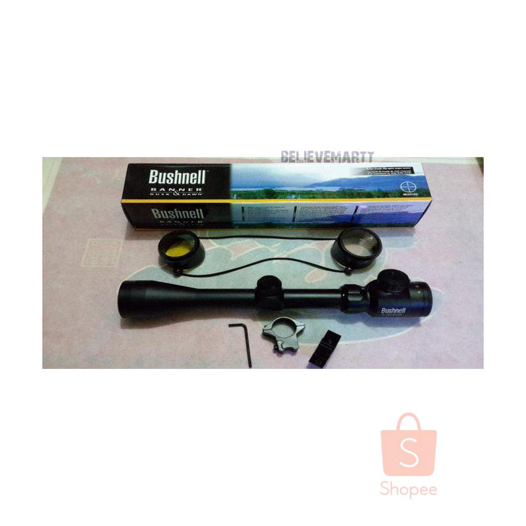 TEROPONG TPO2G1256 TELESCOPE BUSHNELL 3 9X40 RGB BUSNEL SENAPAN ANGIN RILFESCOPE