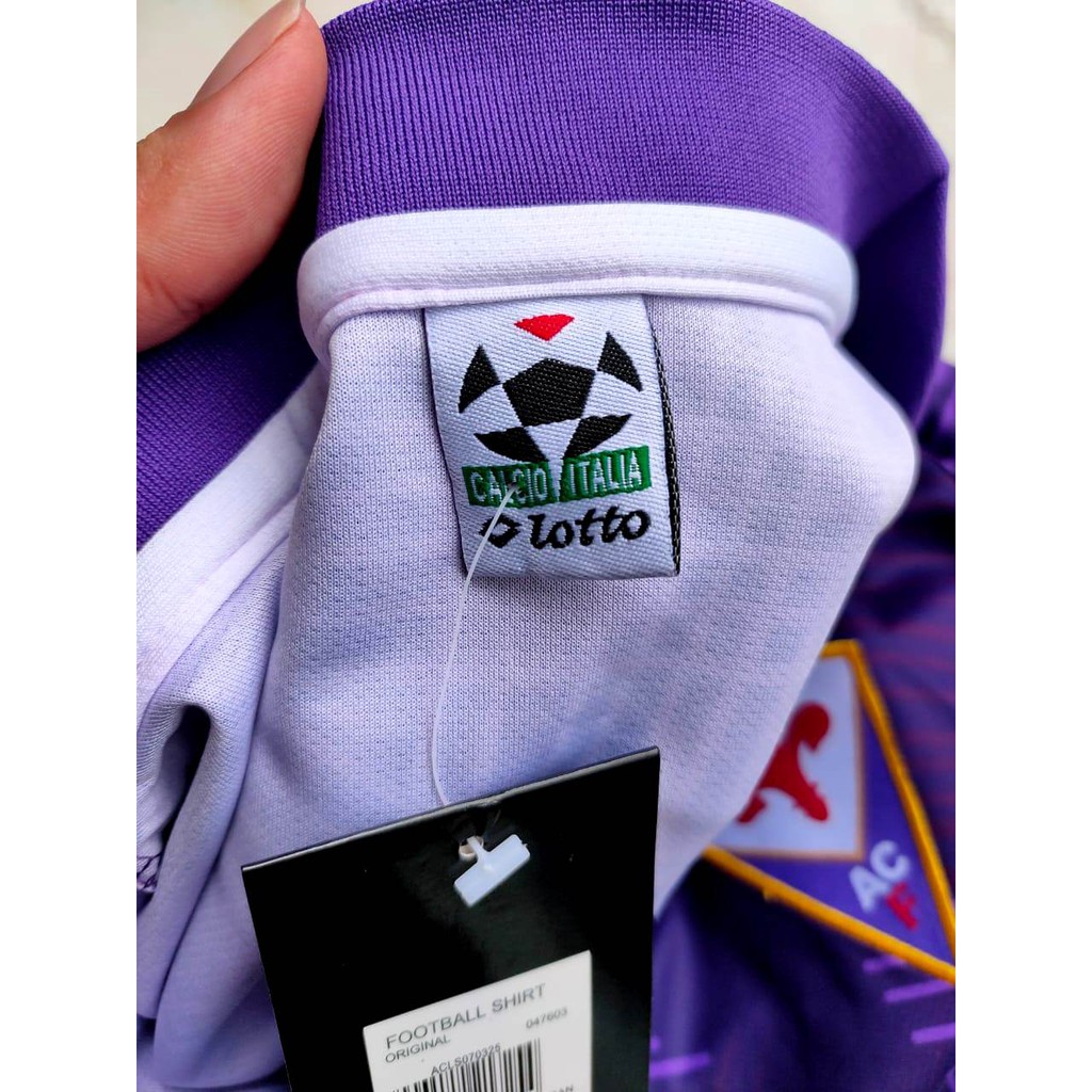 HQ RETRO JERSEY BOLA ACF FIORENTINA HOME 1992-1993 GO HQ IMPORT