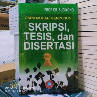 Jual Buku Original Cara Mudah Menyusun Skripsi Tesis Dan Disertasi