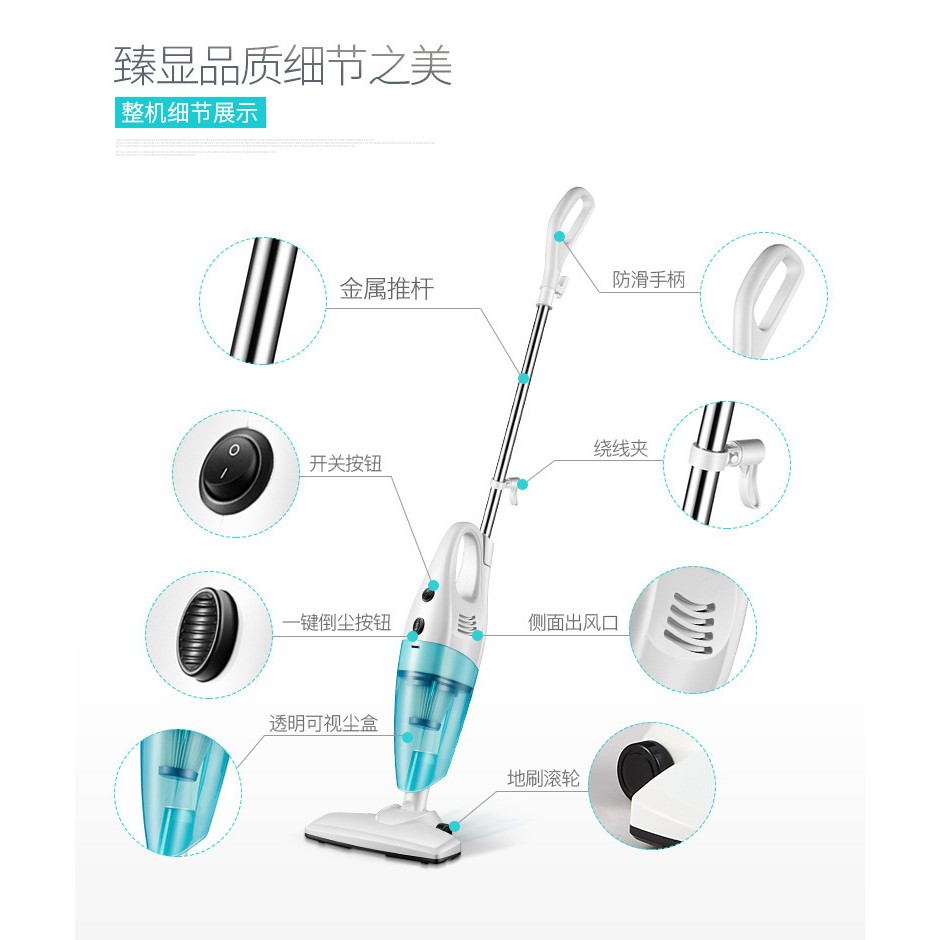 VCM08 - 2-in-1 Home Vacuum Cleaner 600W - Penyedot Debu Rumah