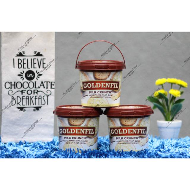 

Selai Goldenfil Milk Crunchy