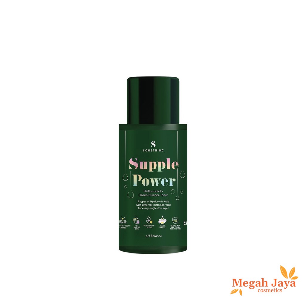 SOMETHINC SUPPLE POWER HYALURONIC9+ ONSEN ESSENCE TONER 40 ML @MJ