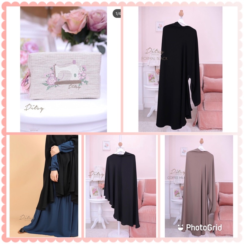 Marwa series & veil Ditsy Maret