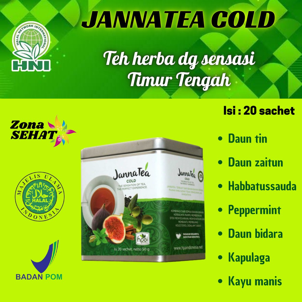

JannaTea Cold HNI