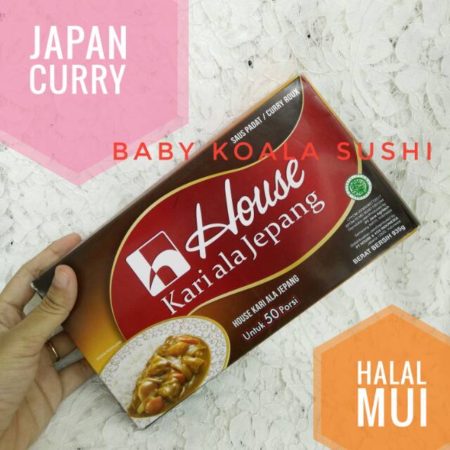 HOUSE Japan Curry Kare Jepang 10 Porsi Halal │ Bumbu Kuah Kari Nasi Ramen Udon