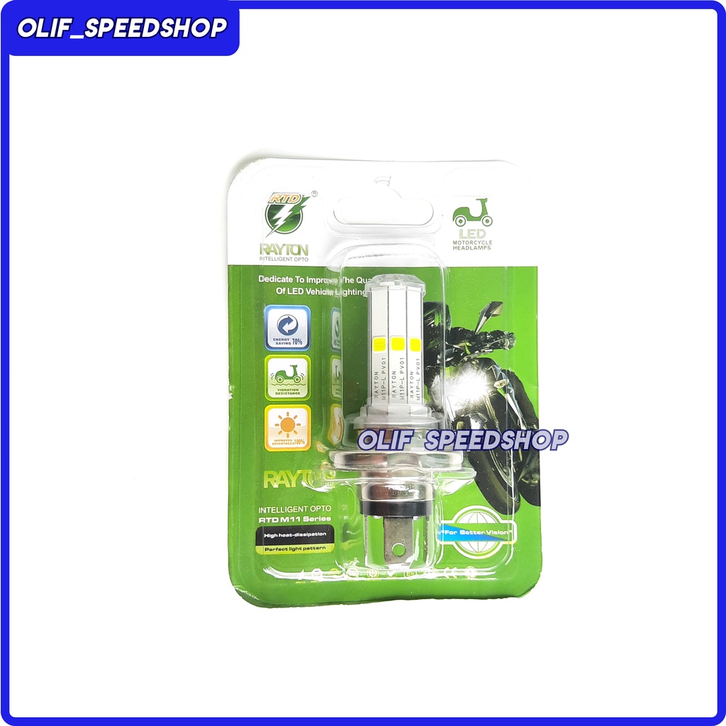 Lampu Led RTD 6 sisi H4 Lampu Led vixion dll