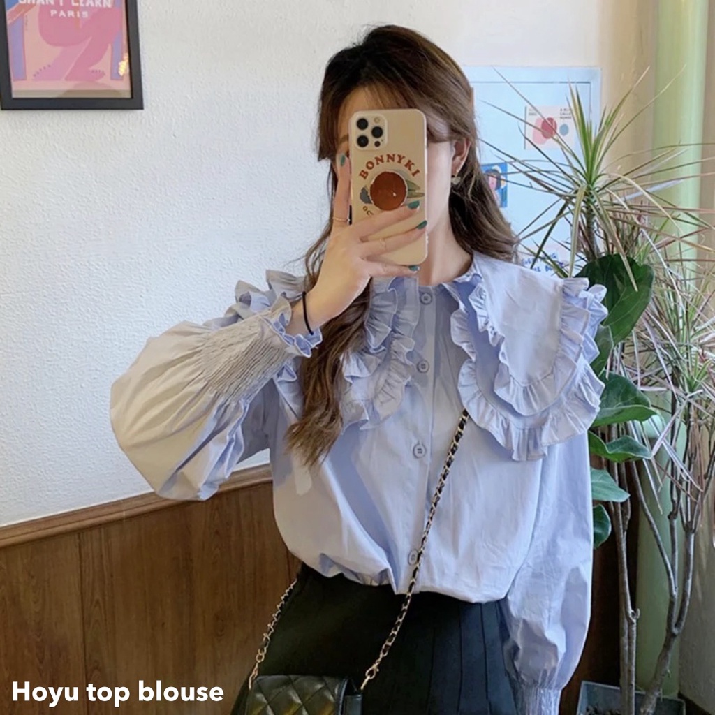 Hoyu top blouse - Thejanclothes