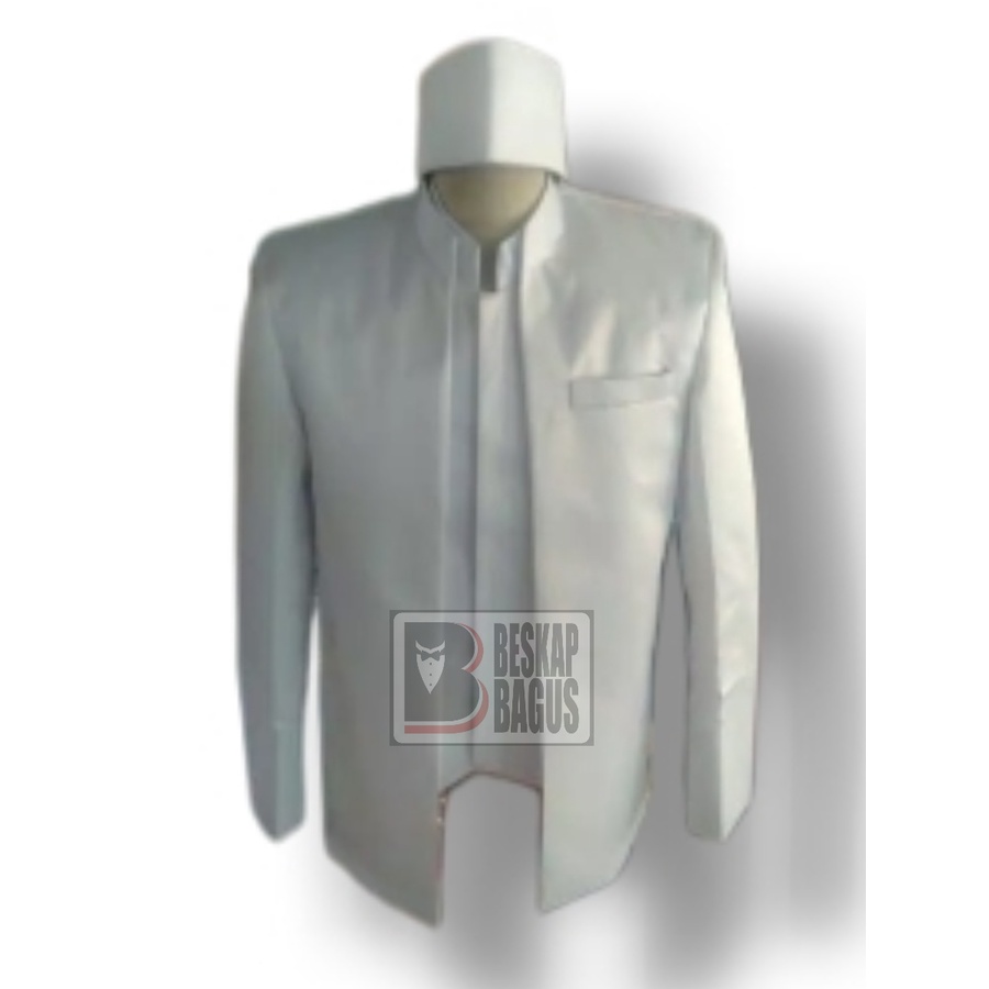 Beskap pengantin polos size xxl xxxl xxxxl