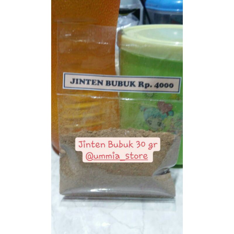 

JINTEN BUBUK 30 GR
