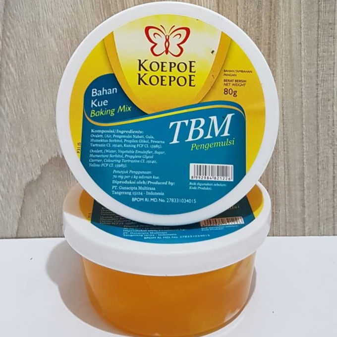 Tbm Koepoe Baking Mix Pengemulsi Emulfisier / Bahan Kue 35 Gram