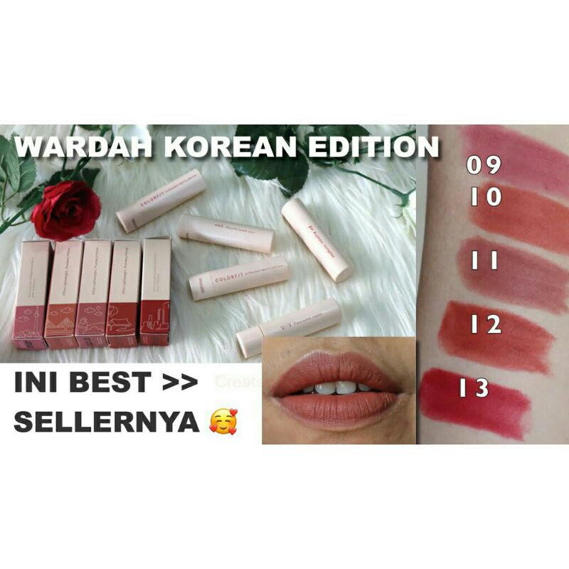 Wardah Colorfit Lipstik Ultralight Matte Lipstik