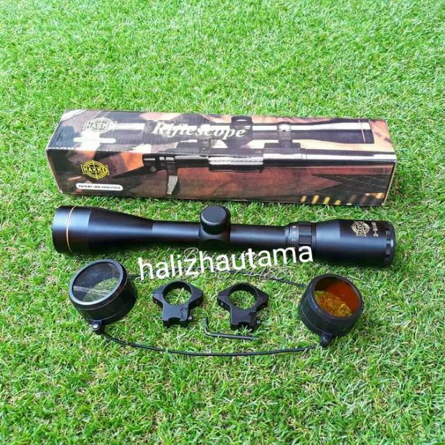 Telescope/Riflescope HAKKO 3-9x40 Ring Gold