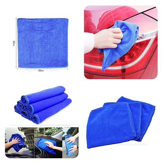 KAIN LAP MICROFIBER HALUS MURAH UNTUK MOBIL MOTOR PERALATAN RUMAH