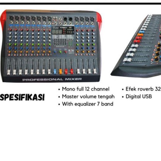 MIXER BOB 12 ORIGINAL BOB AUDIO 12 chanel full momo