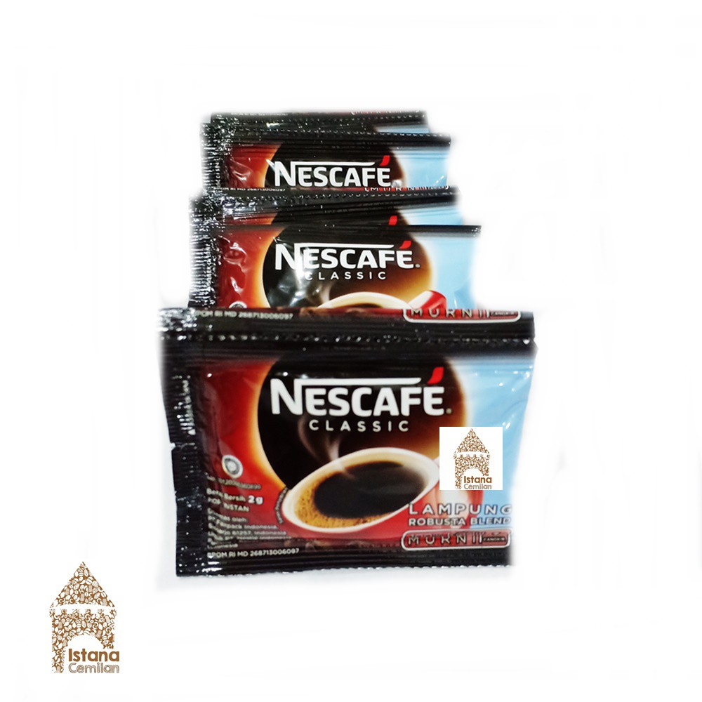 Nescafe Classic 2 Gram Kopi Isi 10 Pcs Shopee Indonesia 3092