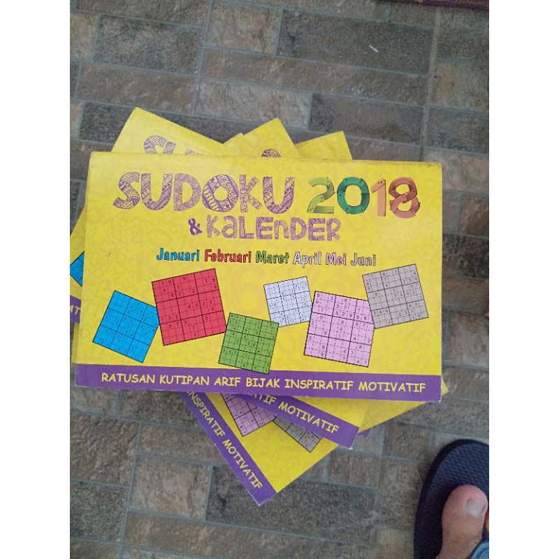 

SUDOKU 2018 DAN KALENDER