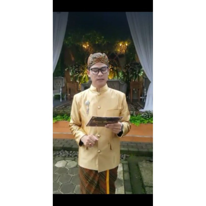 beskap mc dan nikahan