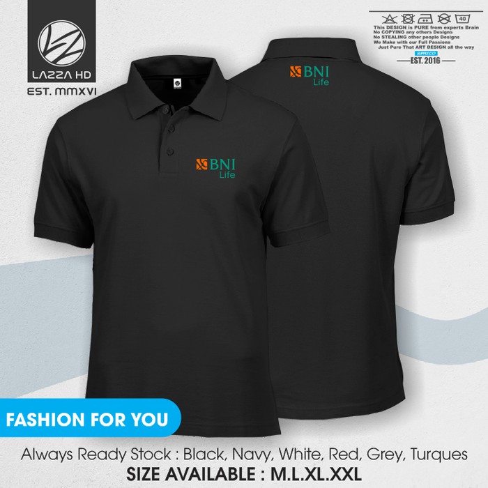 Poloshirt Polo Kaos Kerah Bank BNI Life Terlaris