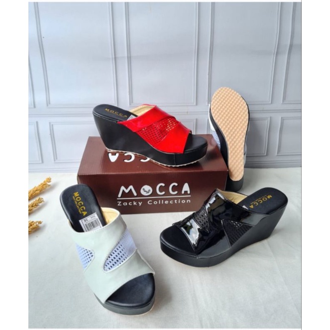 ABBUSHOES Af 48 wedges sandal jaring milano sol karet  7cm