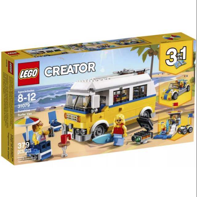 LEGO 31079 Creator 3 in 1 Sunshine Surfer Van