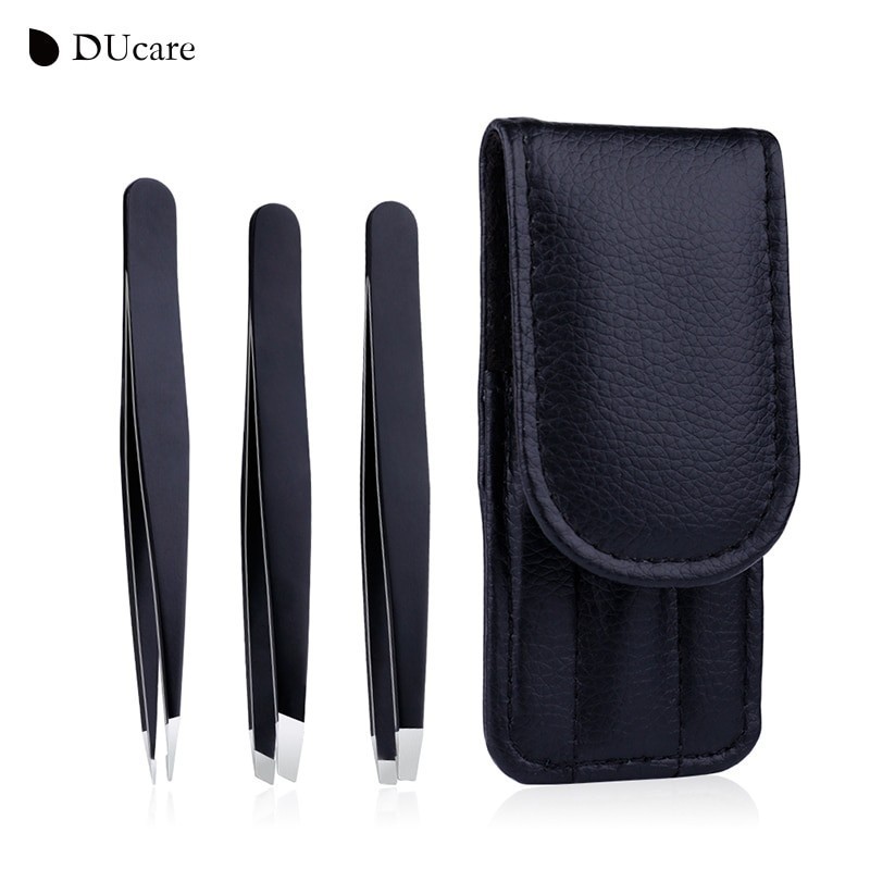 Pinset Pencabut Alis Eyebrow Tweezer 3 PCS