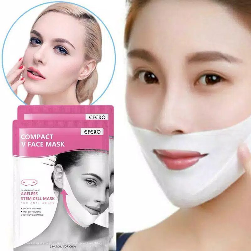 Efero V Face Mask Masker Tirus Anti Aging Gel Face Mask