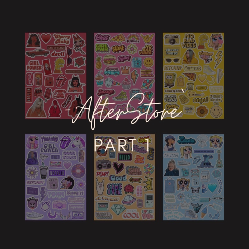 

PART 1 - STICKER TUMBLR AESTHETIC | STIKER TUMBLR | STIKER AESTHETIC | STICKER NO CUTTING