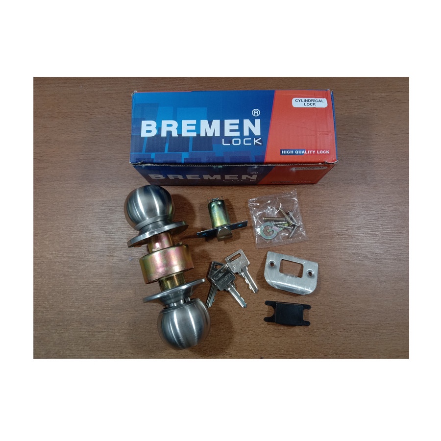 BRM Set Kunci Pintu Bulat / Handle Pintu / Gagang Pintu