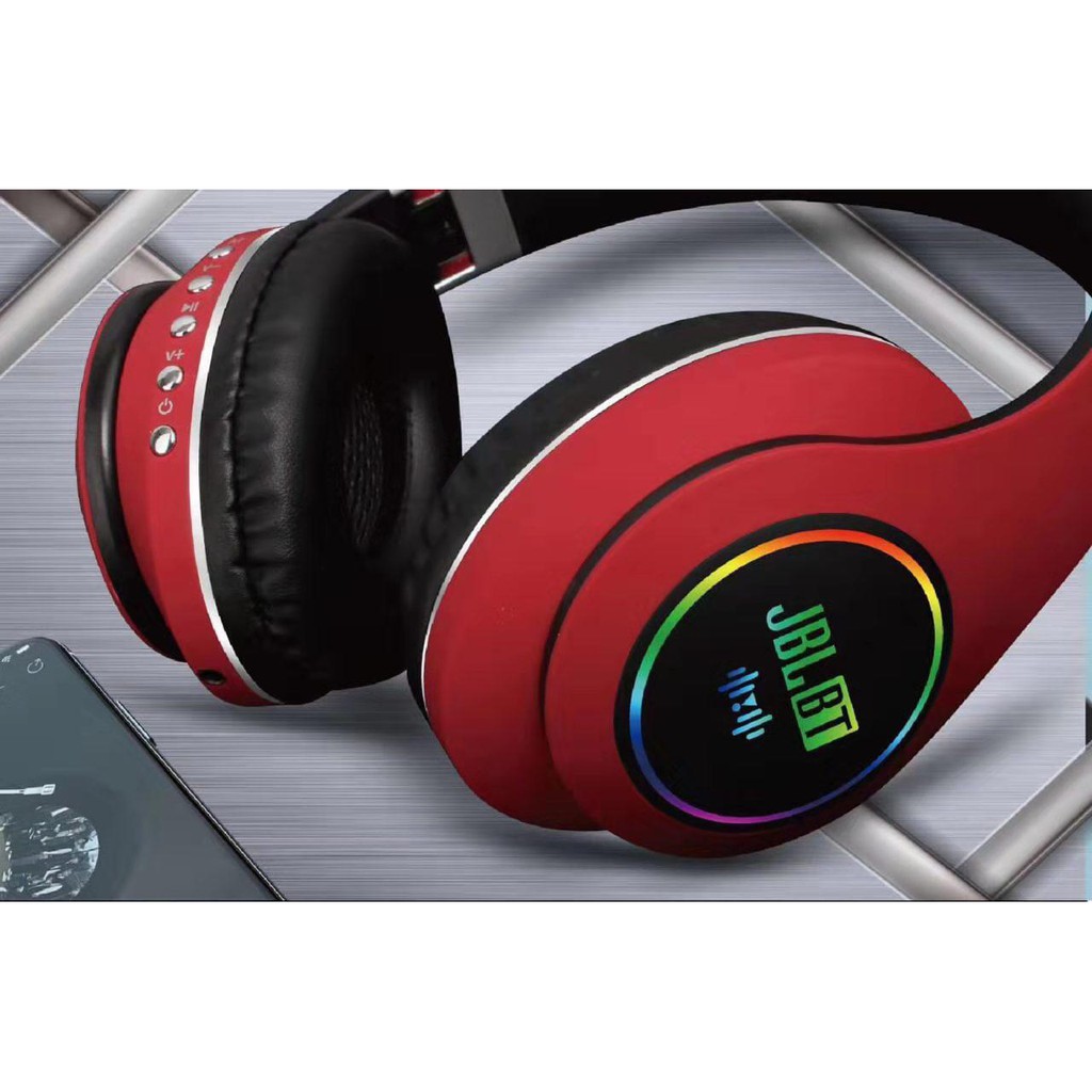 Jual Headphone Headset Bluetooth JBL 930BT DJ Bando Wireless LED