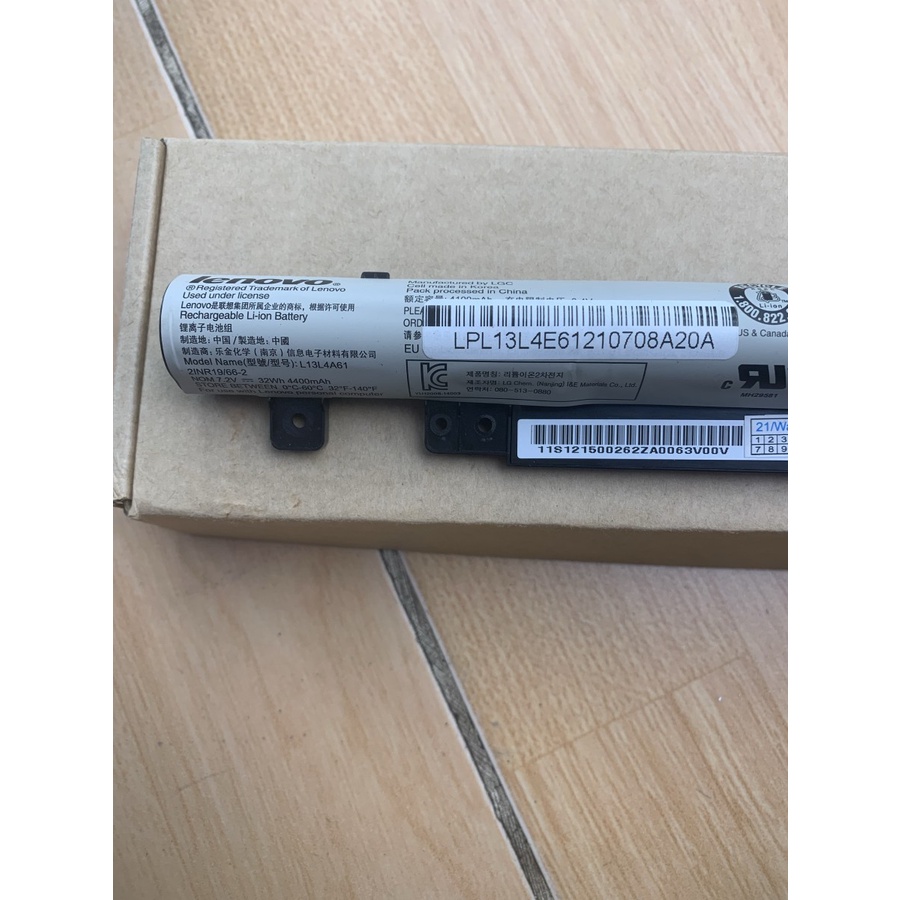 Baterai Original Lenovo FLEX 2 14 15 15D L13L4A61 L13M4A61 L13S4A61