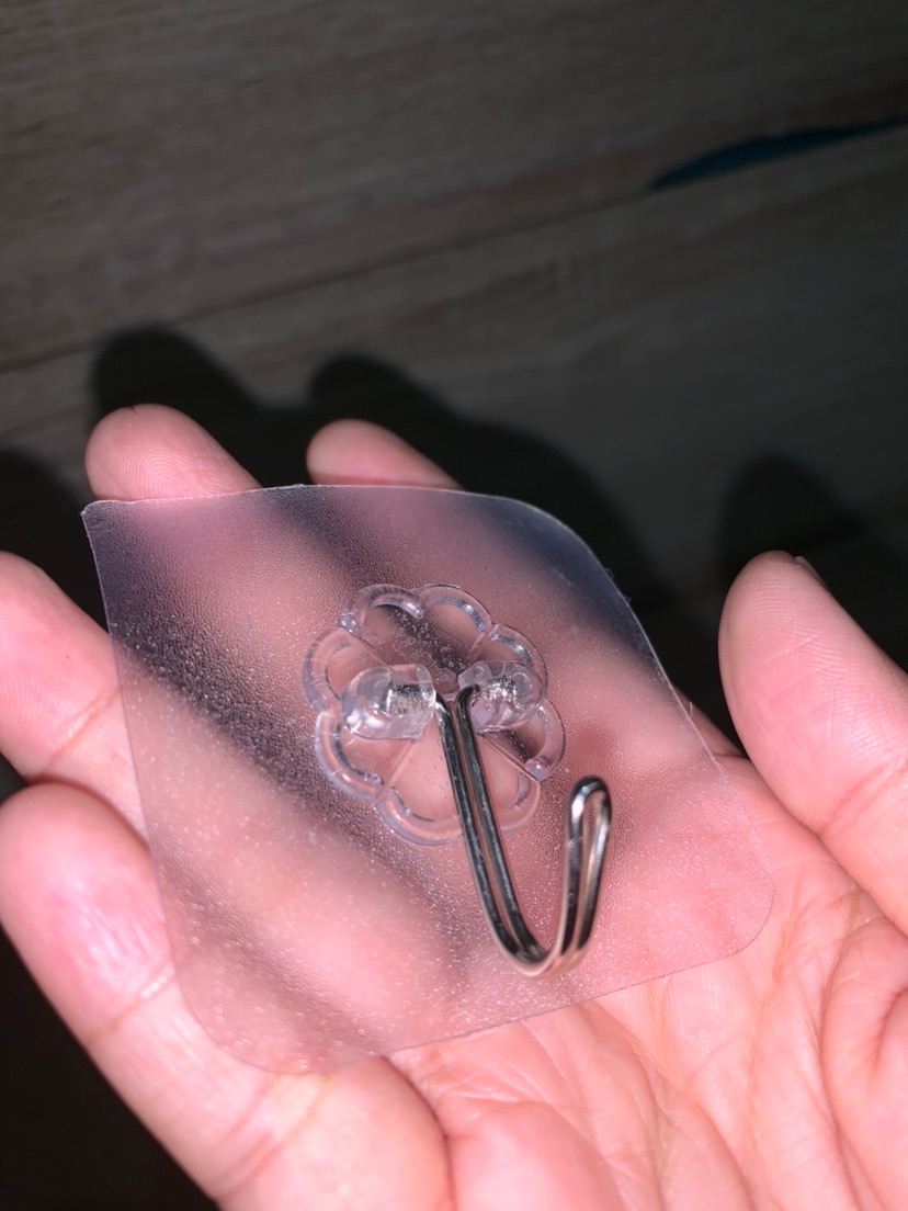 Tempelan Hook Ajaib Transparan/gantungan Tempel Transparan