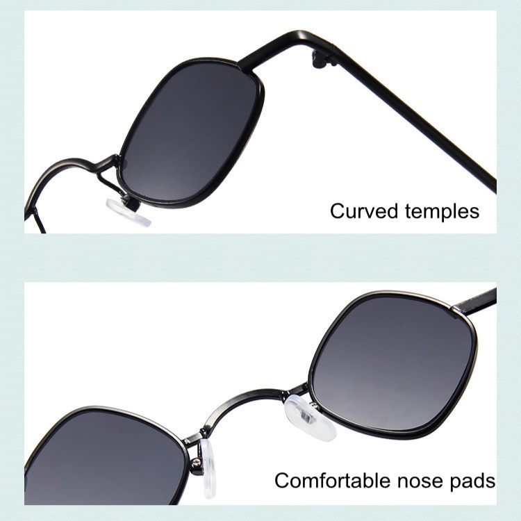 Fashion Small Frame Kids Sunglasses Candy Color Cute Funny Metal Sunglasses