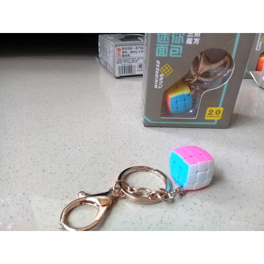 Kubus Cube Rubik 3x3 Mini Bread 20mm  - YongJun