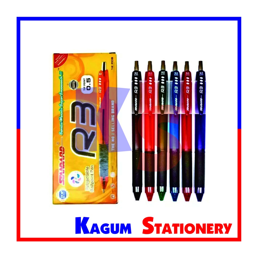 

BALLPOINT R - 3 STANDARD PULPEN