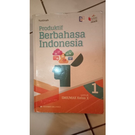 Jual Buku Bekas Bahasa Indonesia Kelas 10 SMK Penerbit Erlangga ...