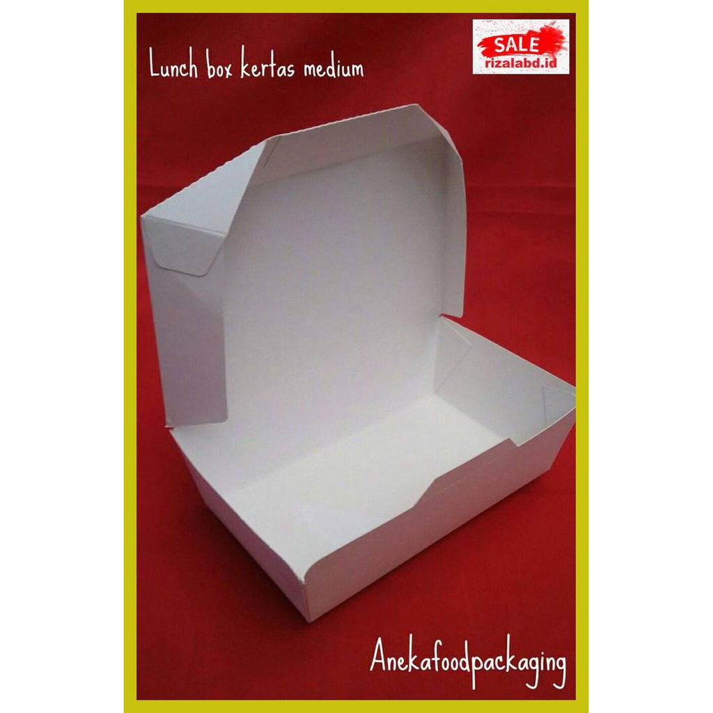 

E5Ewtere- Lunch Box Kertas Uk. Medium 79I8Yy89Y-