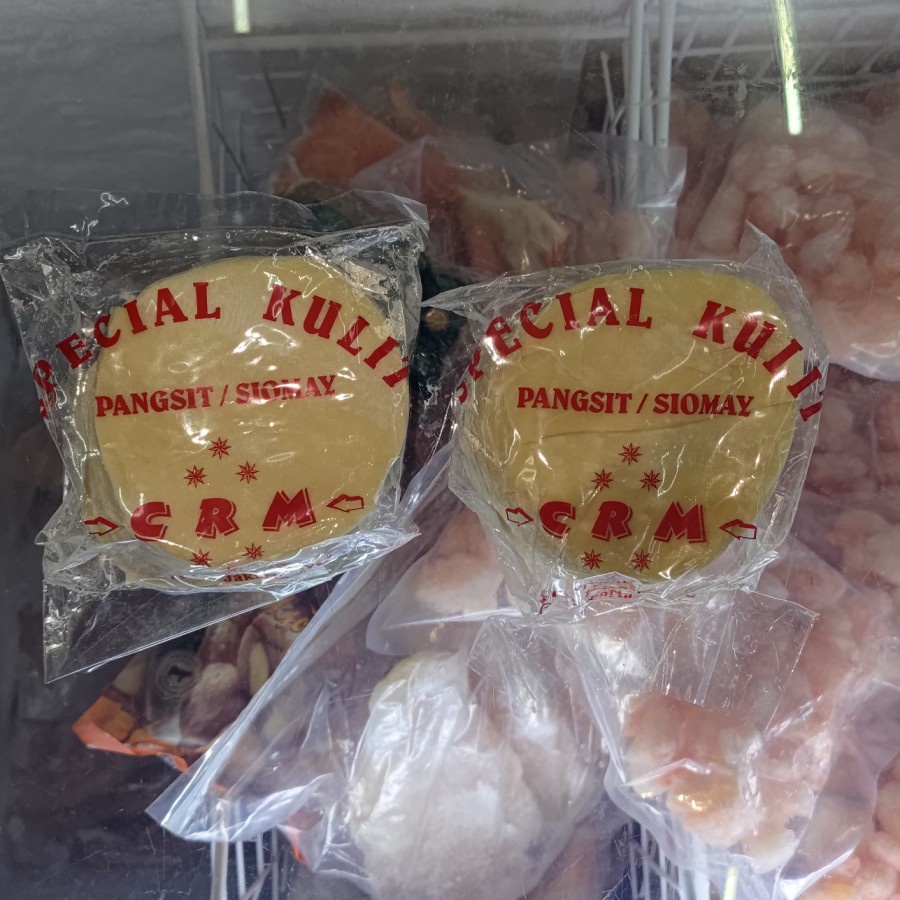 

CRM kulit pangsit siomay