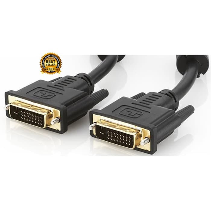 CABLE DVI D 1.5M, KABEL DVI D 24&1 TO DVI D 24&1 PANJANG 1.5 METER