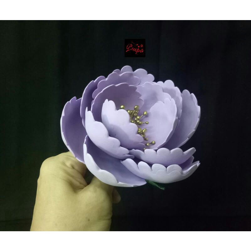 

(399/PPEG7) Gumpaste Flower Sugar Flower/Bunga Gumpaste Peoni