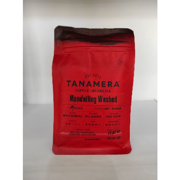 

Tanamera Coffee Mandailing Whole Bean Arabica Mandheling