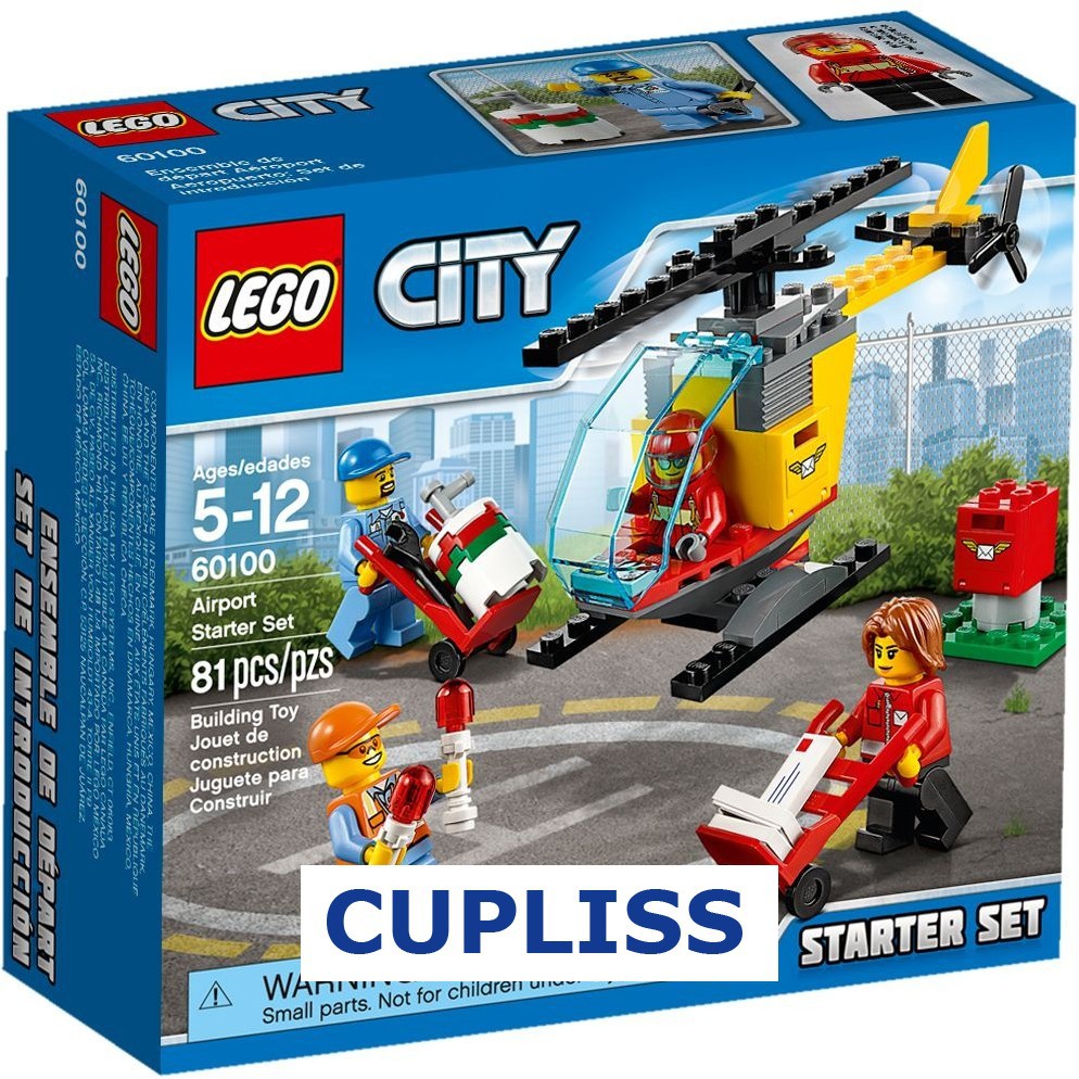 Jual Lego City 60100 Airport Starter Set Indonesia|Shopee Indonesia