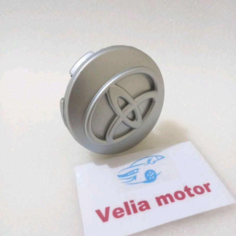 dop roda tutup as roda tutup velg Avanza 2005-2015 silver diameter 5.7 cm