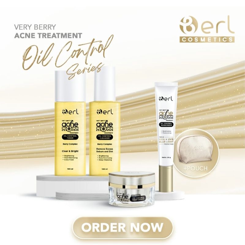 B ERL BERL ACNE SERIES SKINCARE JERAWAT DAN WAJAH BERMINYAK